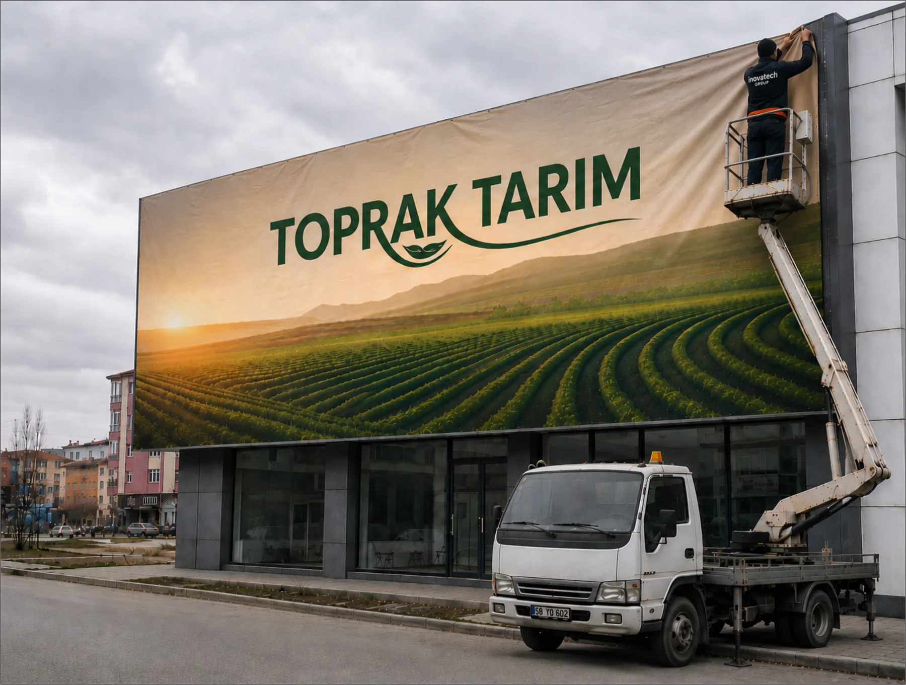 Branda ve afiş uygulaması